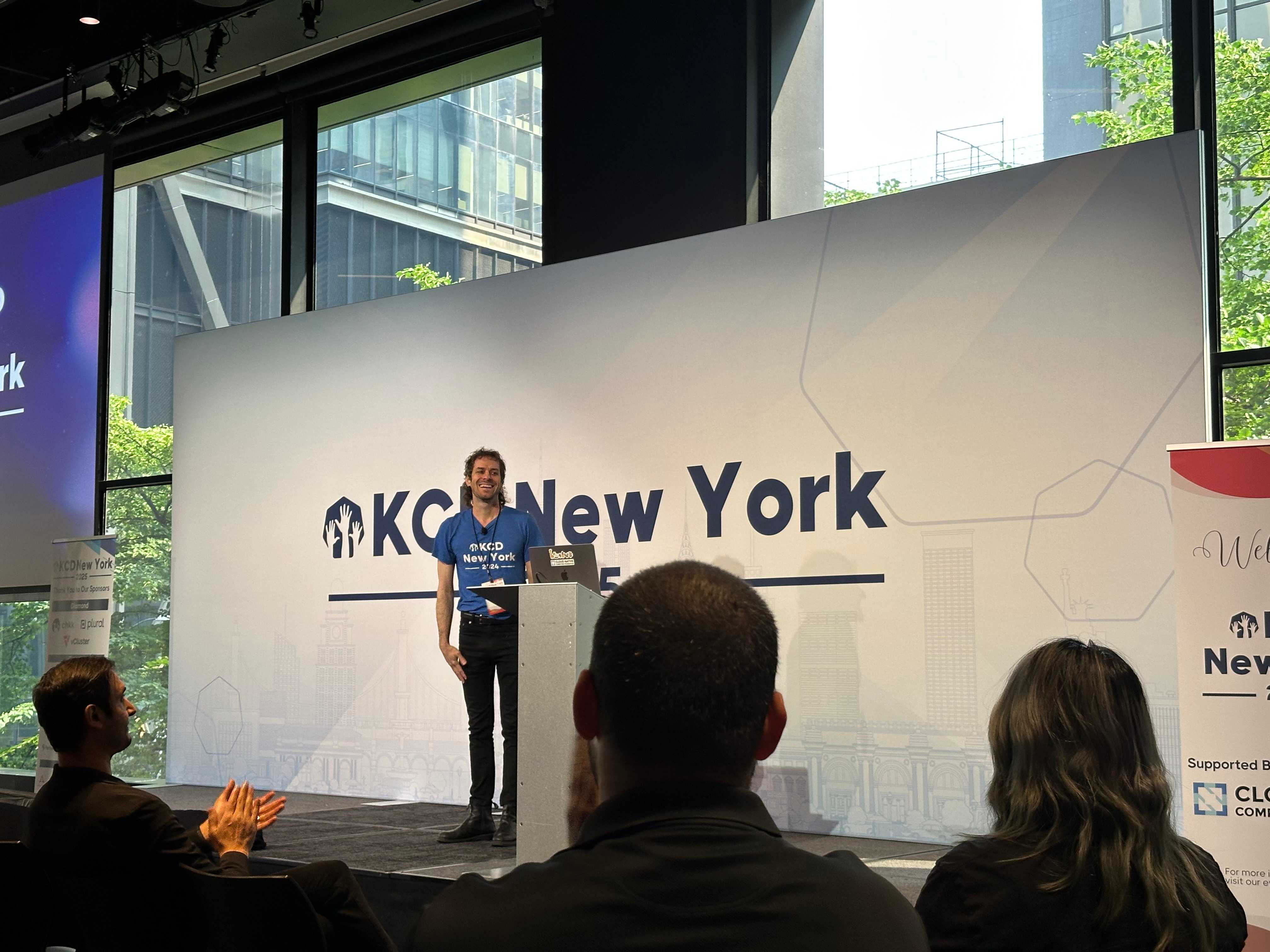 Workshop session with participants collaborating on cloud native technologies